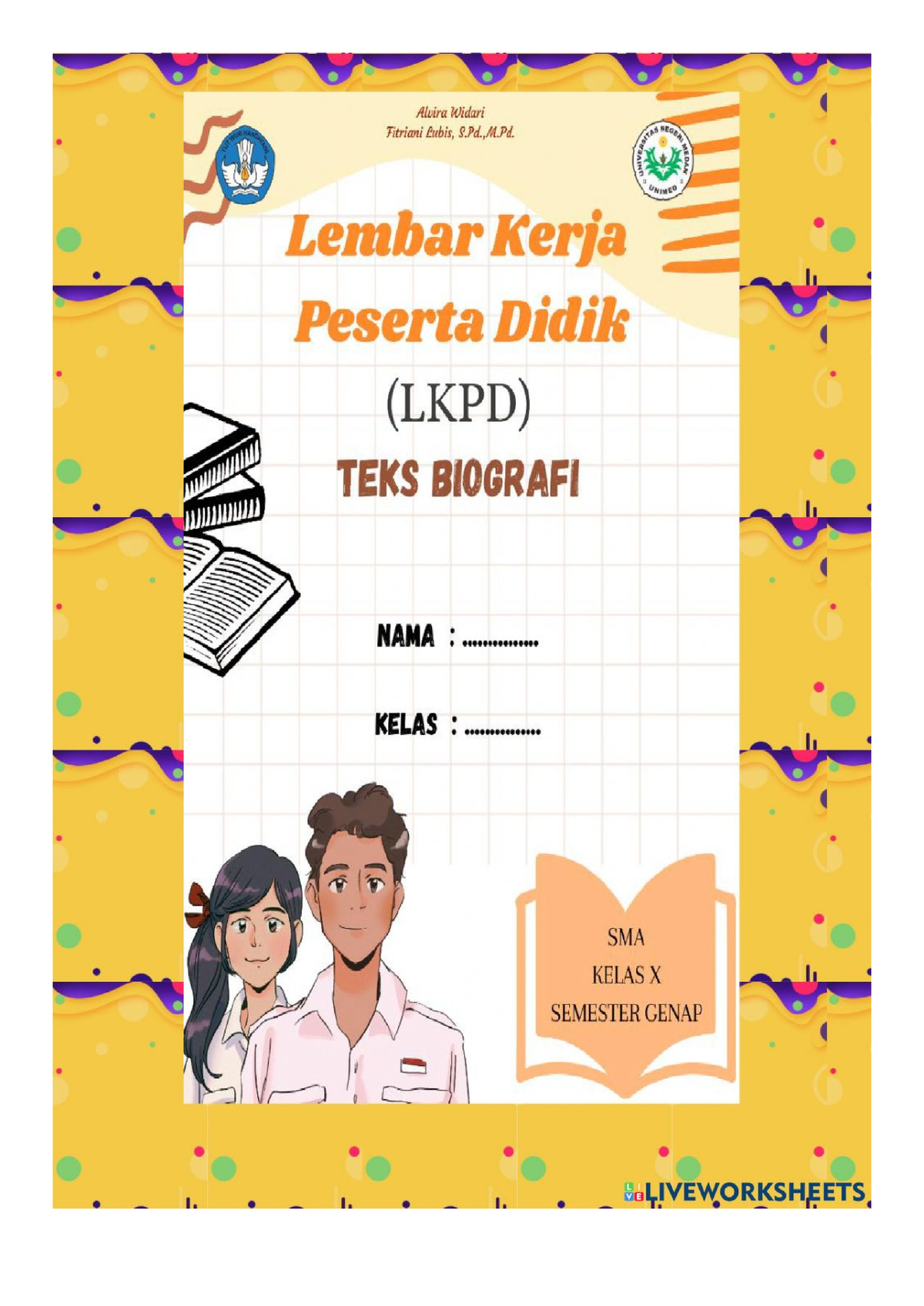 LKPD X TEKS Biografi Genap - PPL (Praktek Pengalaman Lapangan) - Studocu