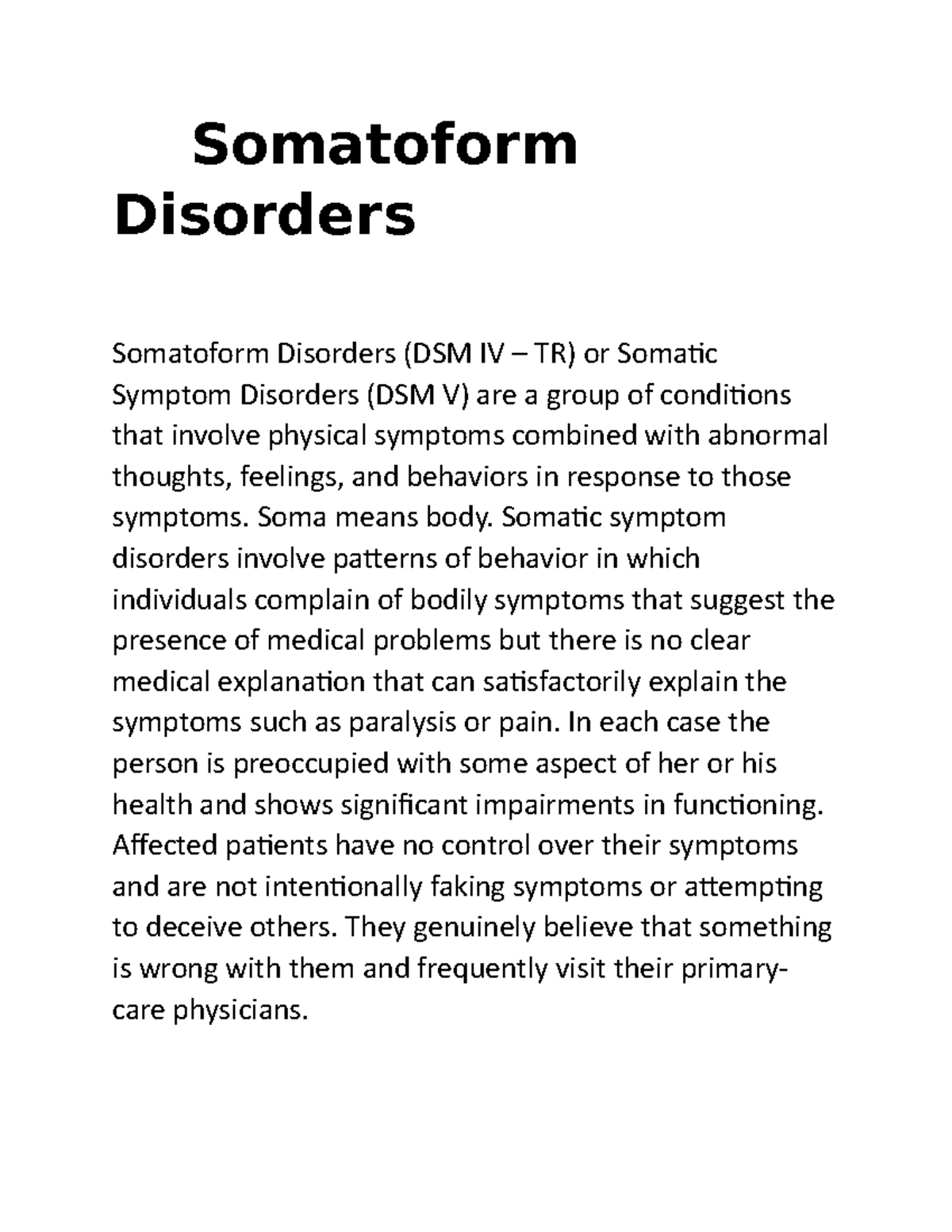 somatoform-disorders-lecture-notes-degree-somatoform-disorders