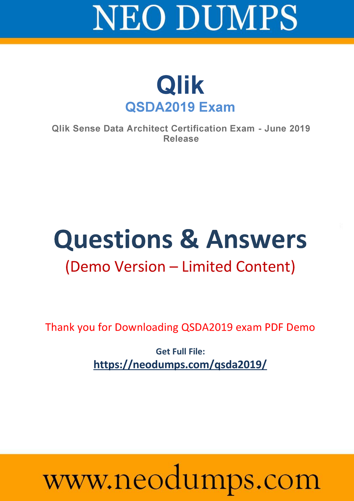 Latest QSDA2021 Exam Questions