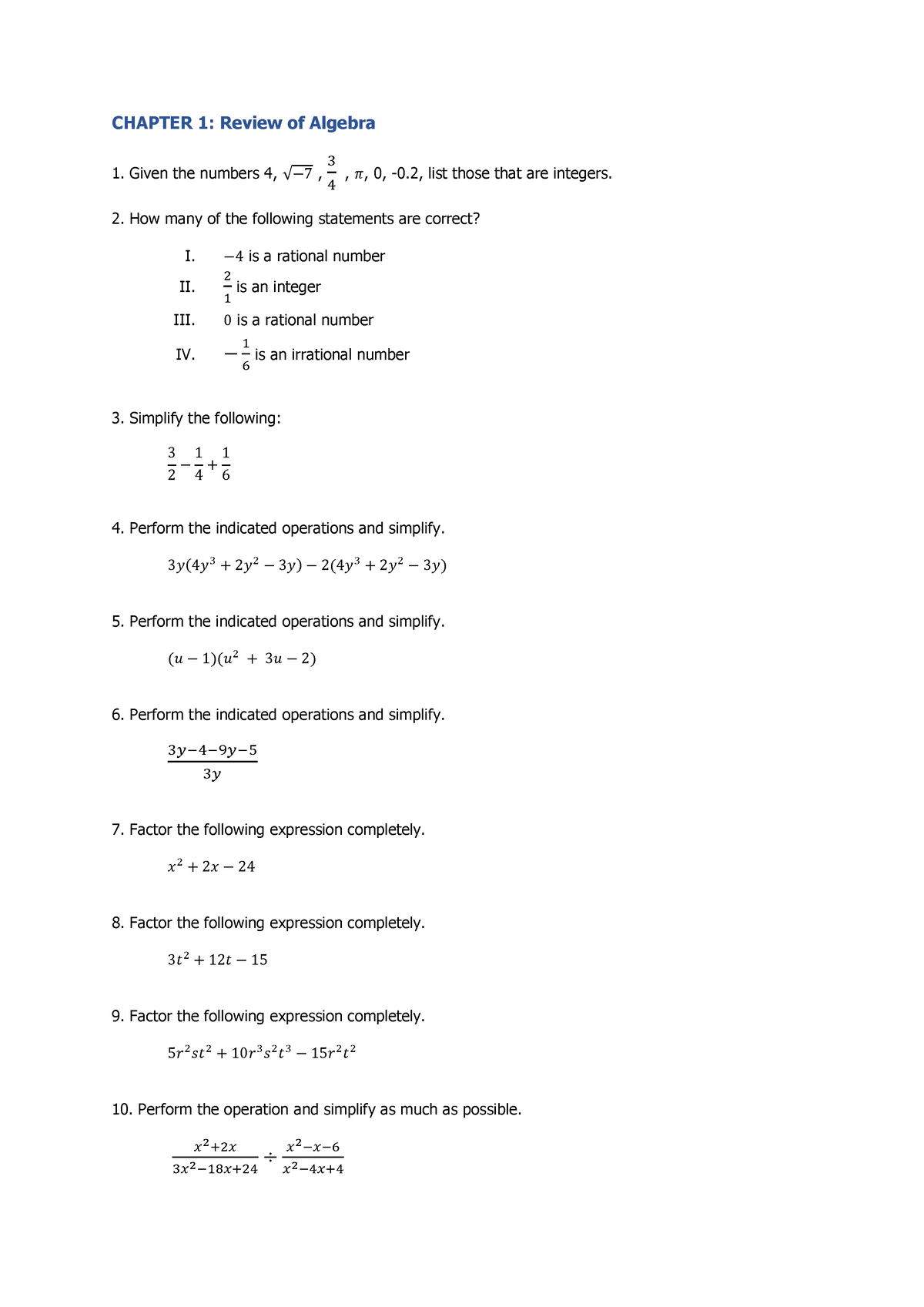 tutorial-1-questions-chapter-1-review-of-algebra-given-the-numbers