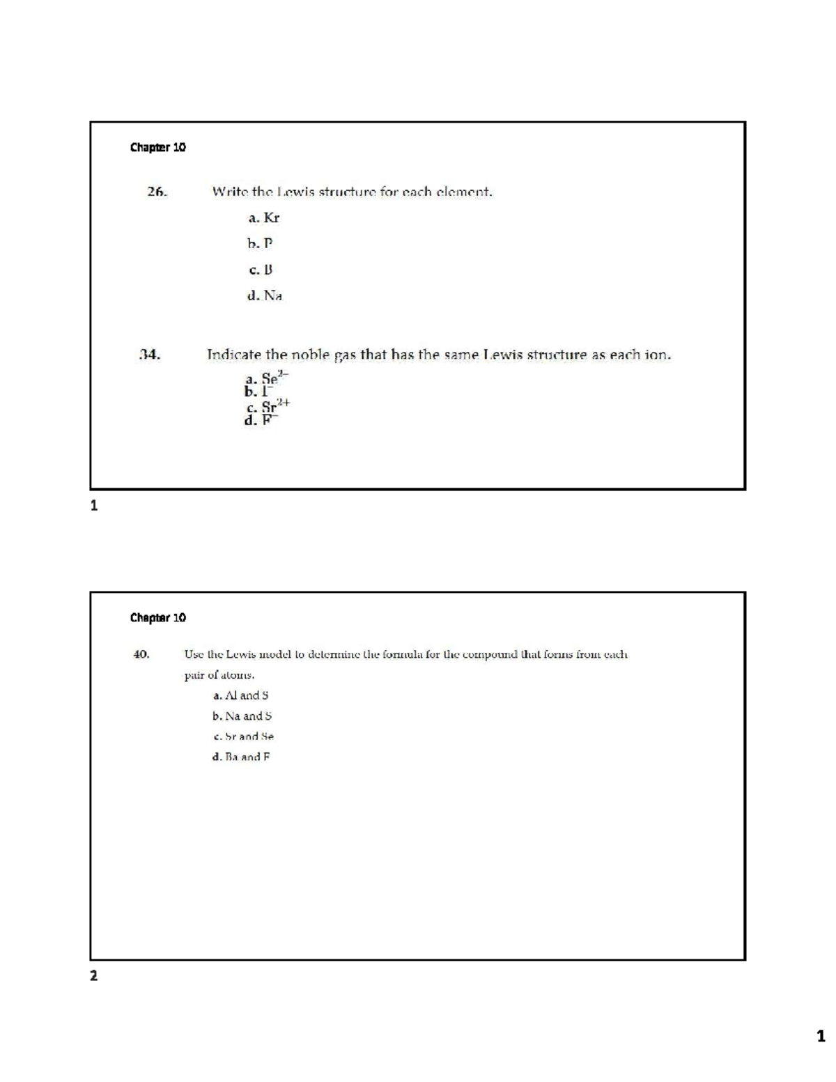 CHEM 1010 Exam 3 Review Questions (10 7 6) Fall 2021 - Studocu