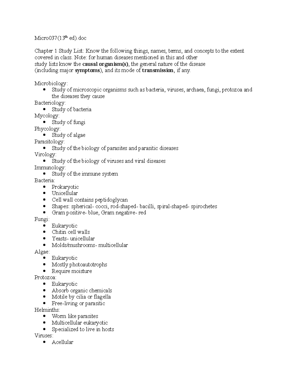 unit1ch1study-list-what-to-study-for-chapter-1-test-micro037-13th