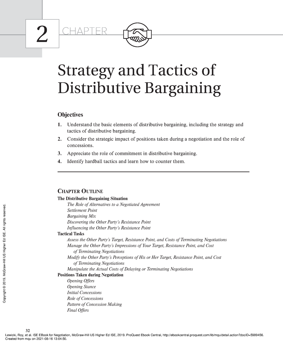 distributive bargaining