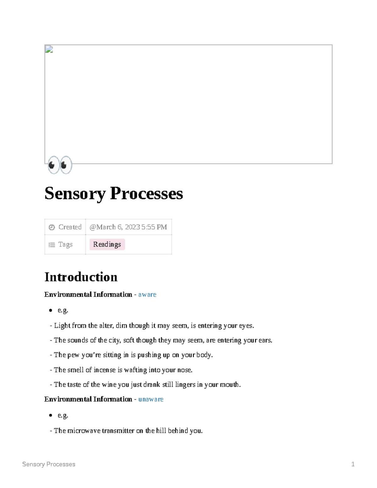 Sensory Processes 3a8e19755 b5e40b08df4c6924630 eab2 . Sensory