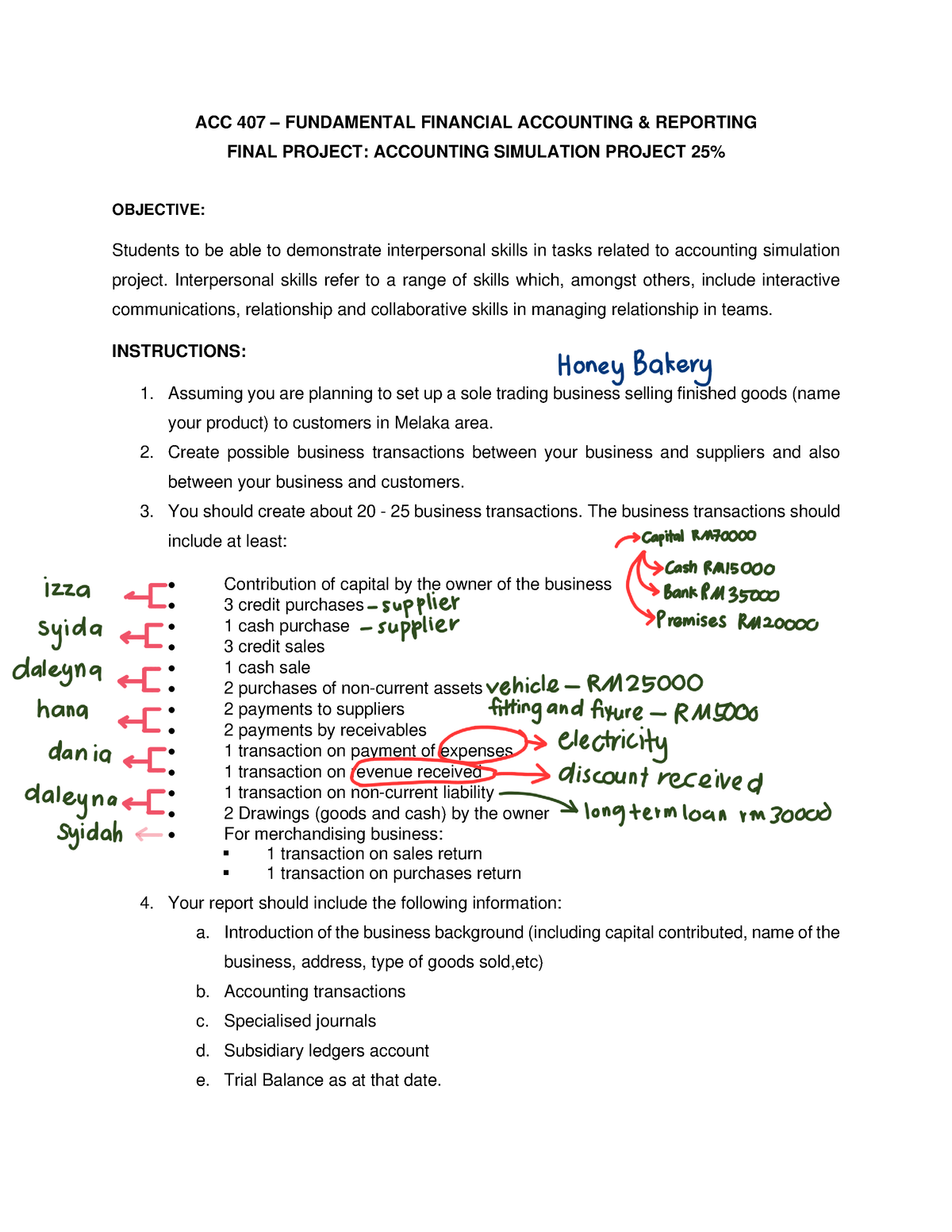 Assignment Accounting - ACC 40 7 – FUNDAMENTAL FINANCIAL ACCOUNTING ...