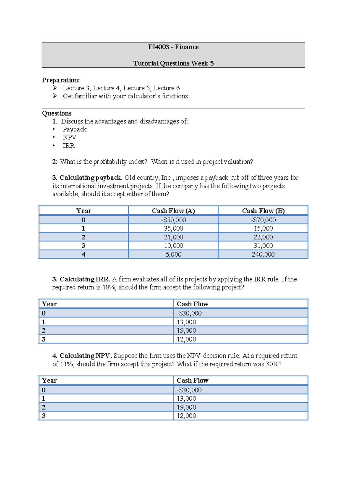 Tutorial+Questions+3+Week+5 (15) - FI4003 - Finance Tutorial Questions ...