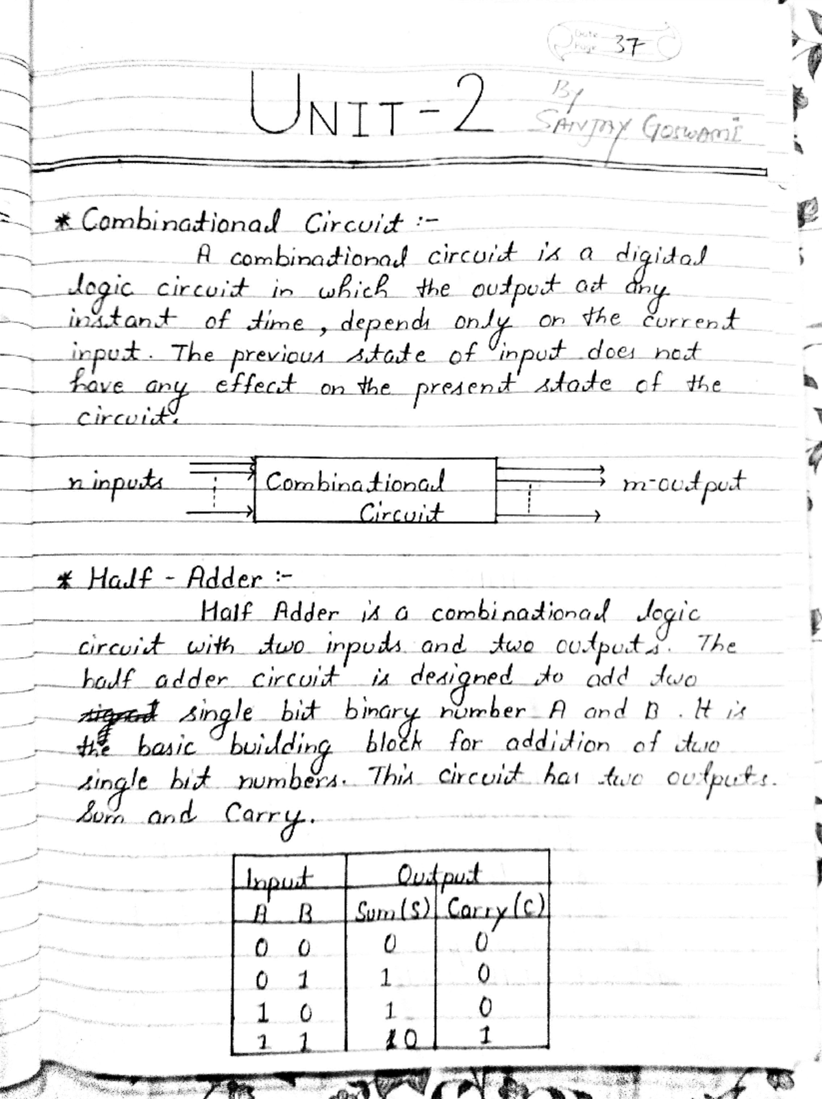 AS00001036 Notes Digital Electronics Studocu