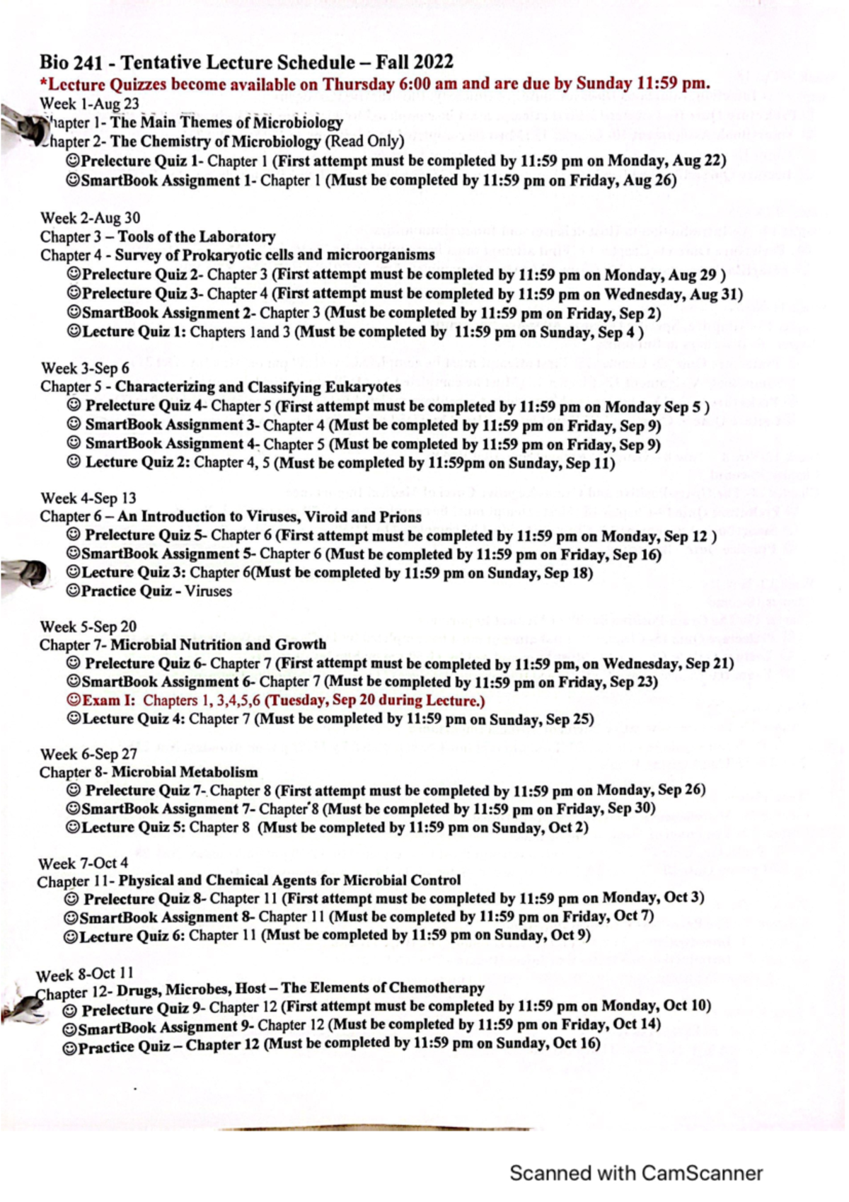 Bio 241 smartbook and quiz BIOL 241 Studocu