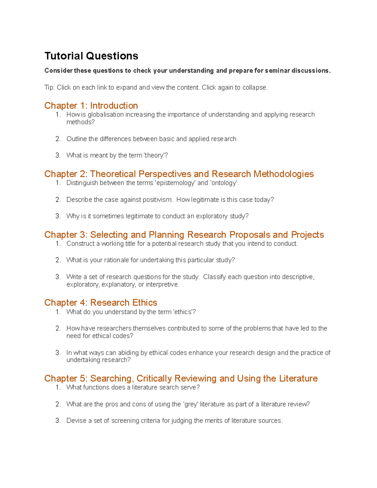 research methodology net questions