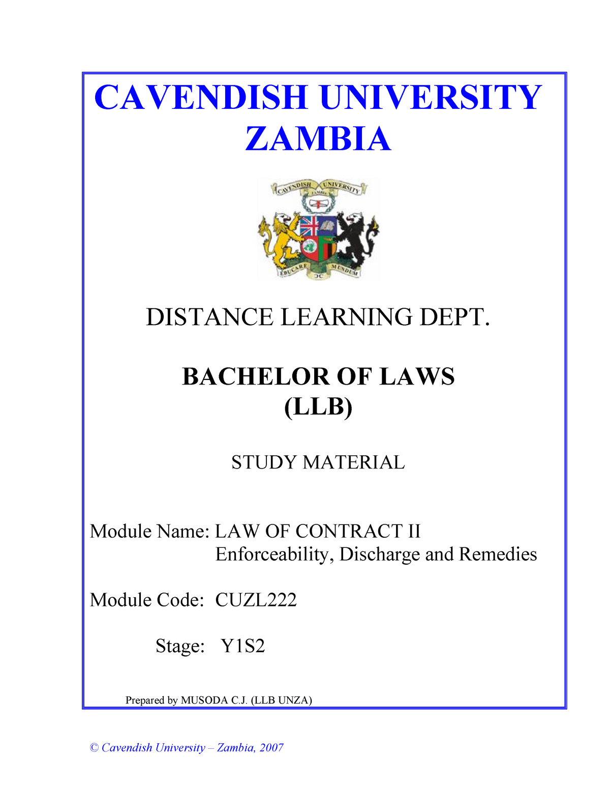 law dissertation topics in zambia