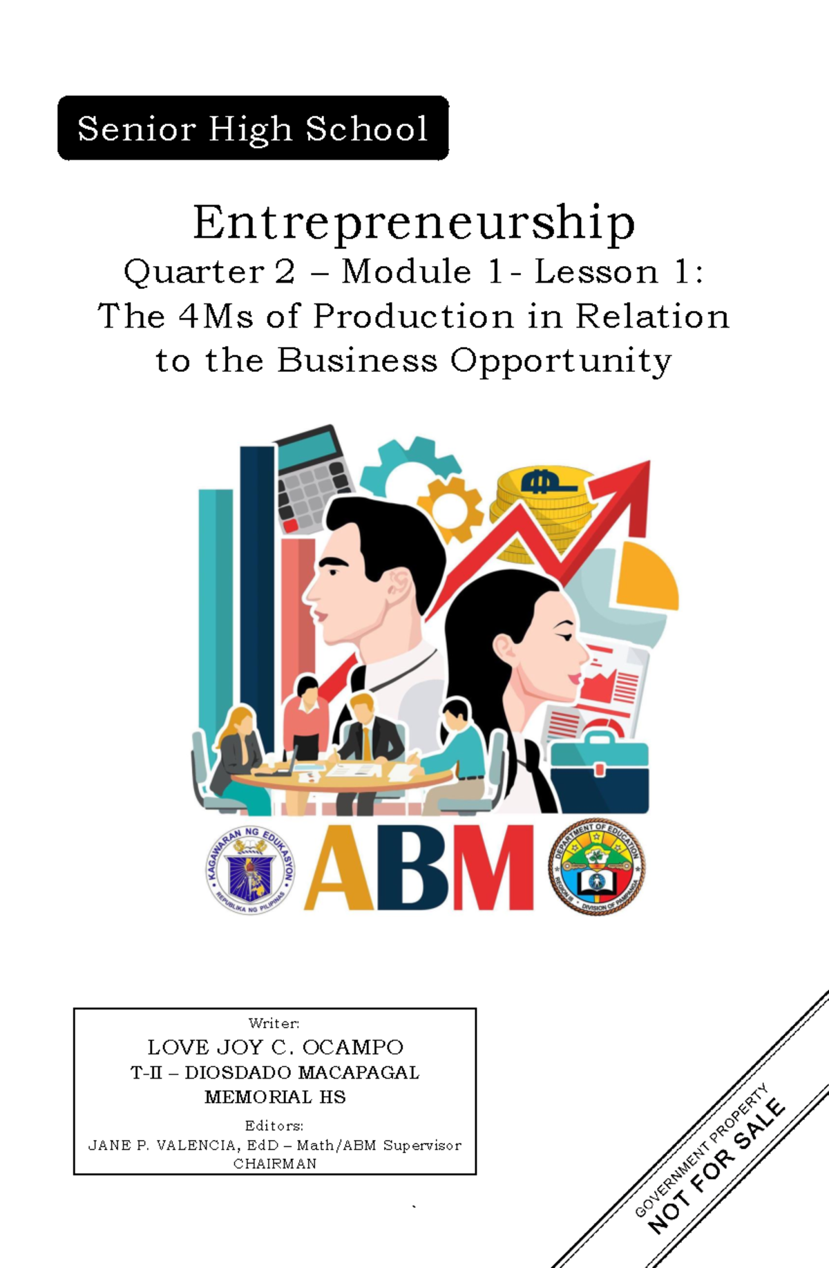 Q2-Entrepreneurship Module-1 - ####### ` Entrepreneurship Quarter 2 ...