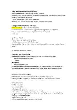 Temperament 9 14 This Course Is An Introduction To Human Development