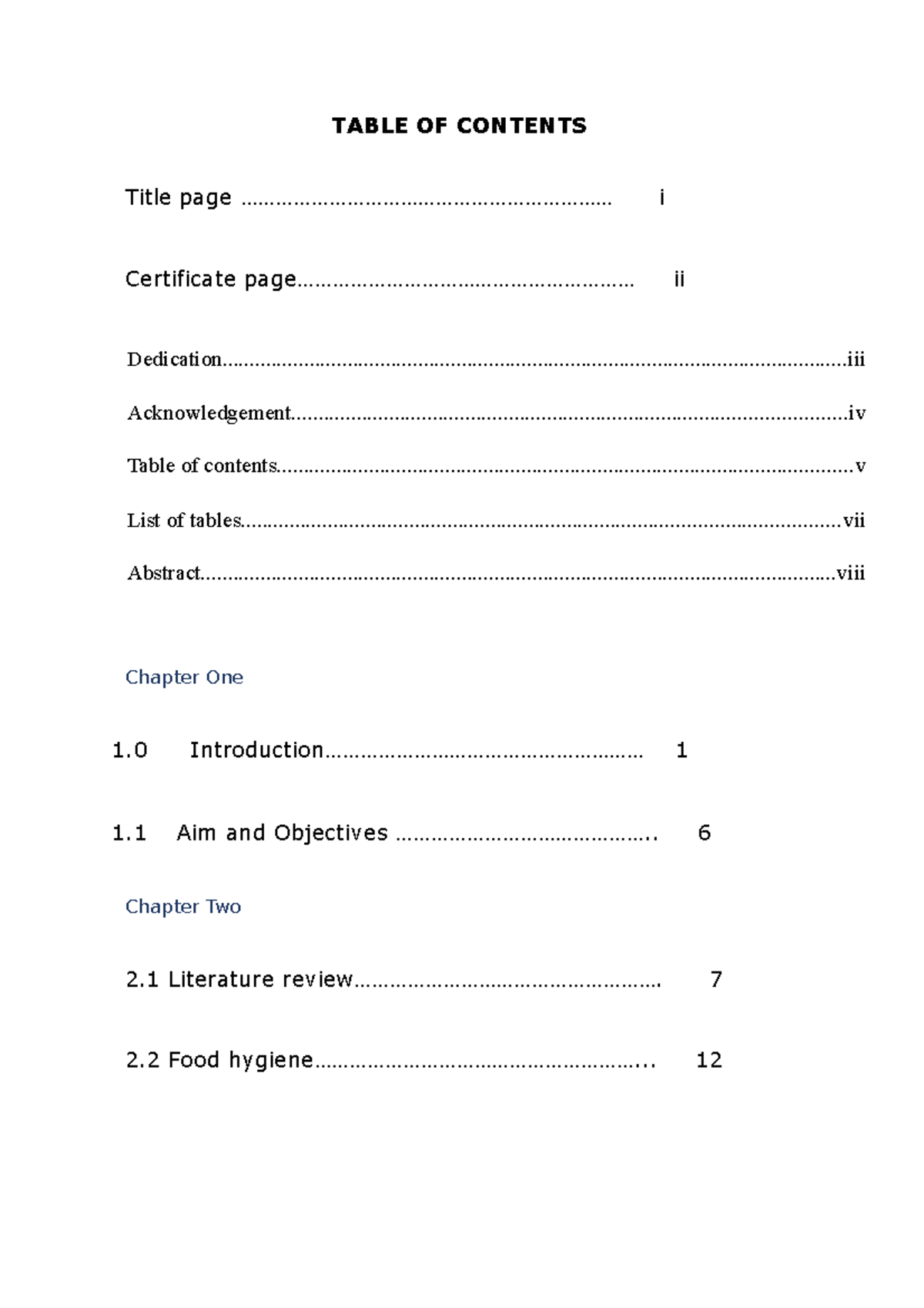 Chapter-One ILOC 50IM45 - TABLE OF CONTENTS Title page - Studocu