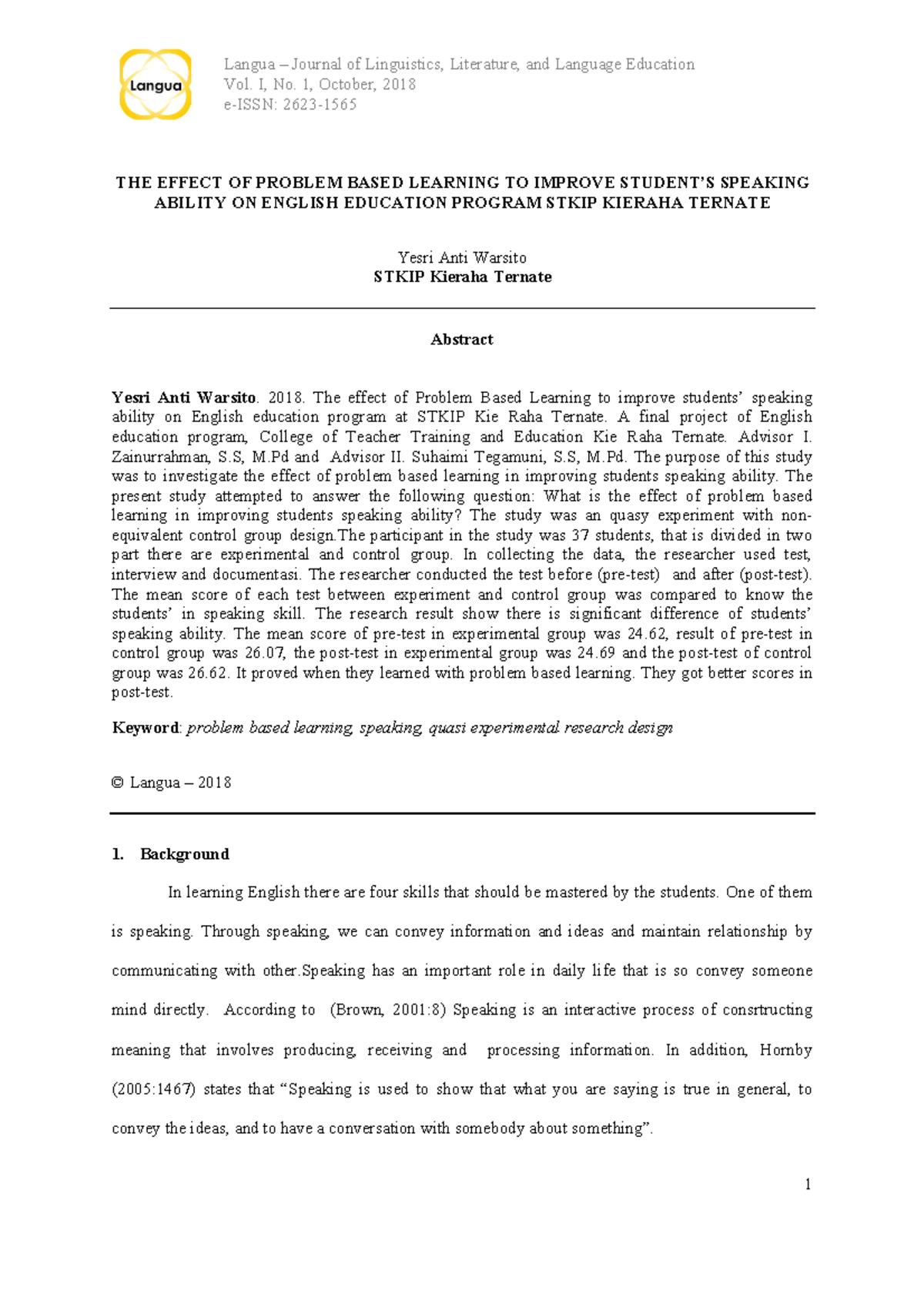 the-effect-of-problem-based-learning-to-improve-student-s-speaking