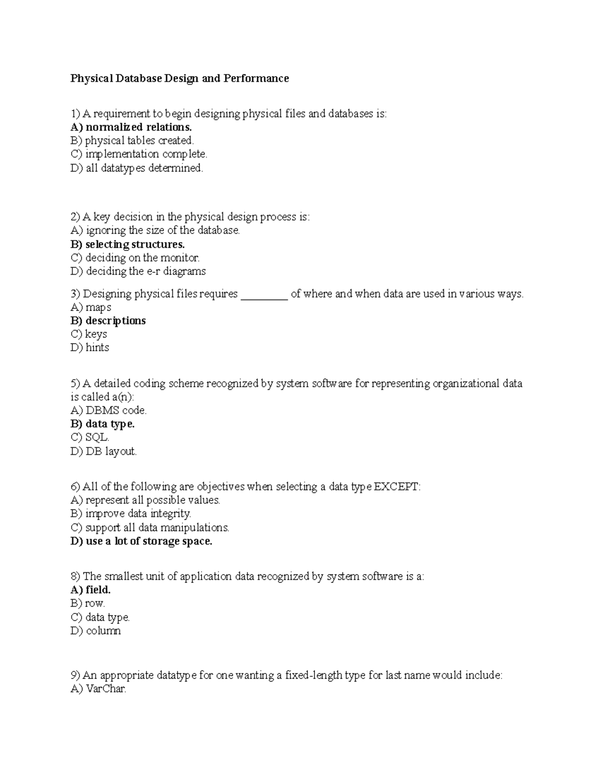 physical-database-design-and-performance-b-physical-tables-created