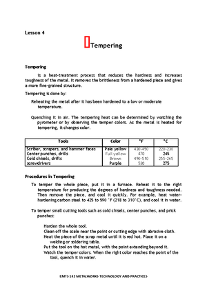 Module 1 Lesson 4 - Lesson 4 Reading And Interpreting Drawings And ...