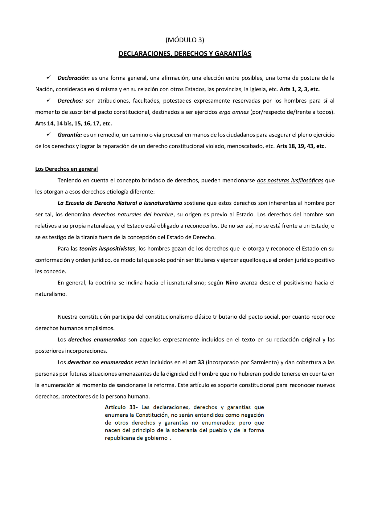 Resumen Derecho Constitucional - Segundo Parcial - (MÓDULO 3 ...