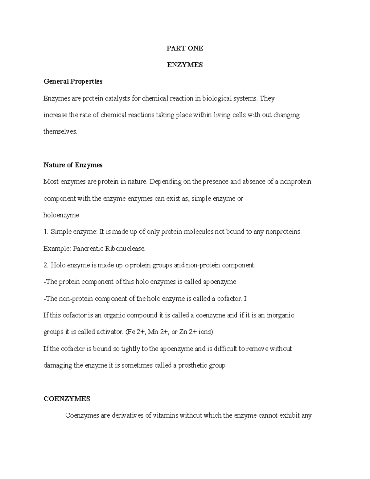 part-one-enzymes-part-one-enzymes-general-properties-enzymes-are