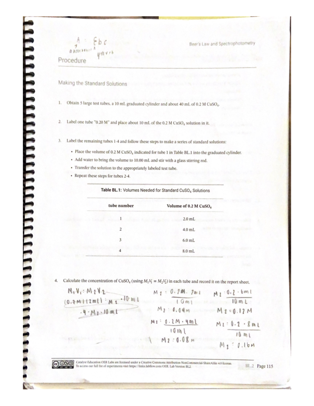 Chemistry Lab Answers MOL 303 Studocu