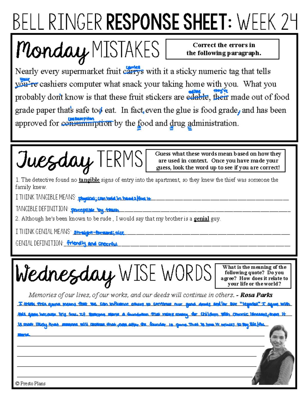 WEEK 24 - Notes