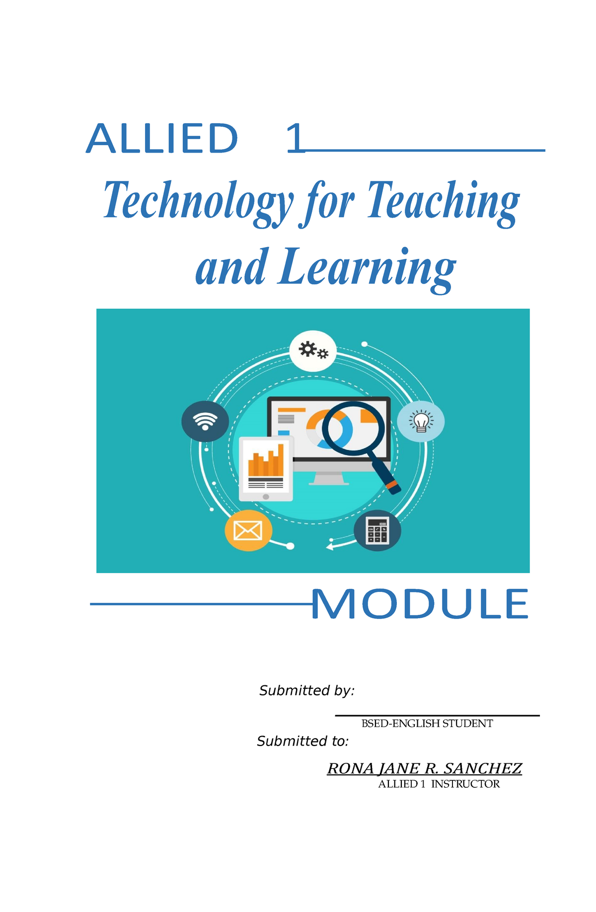 module-technology-for-teaching-and-learning-1-learning-module-allied