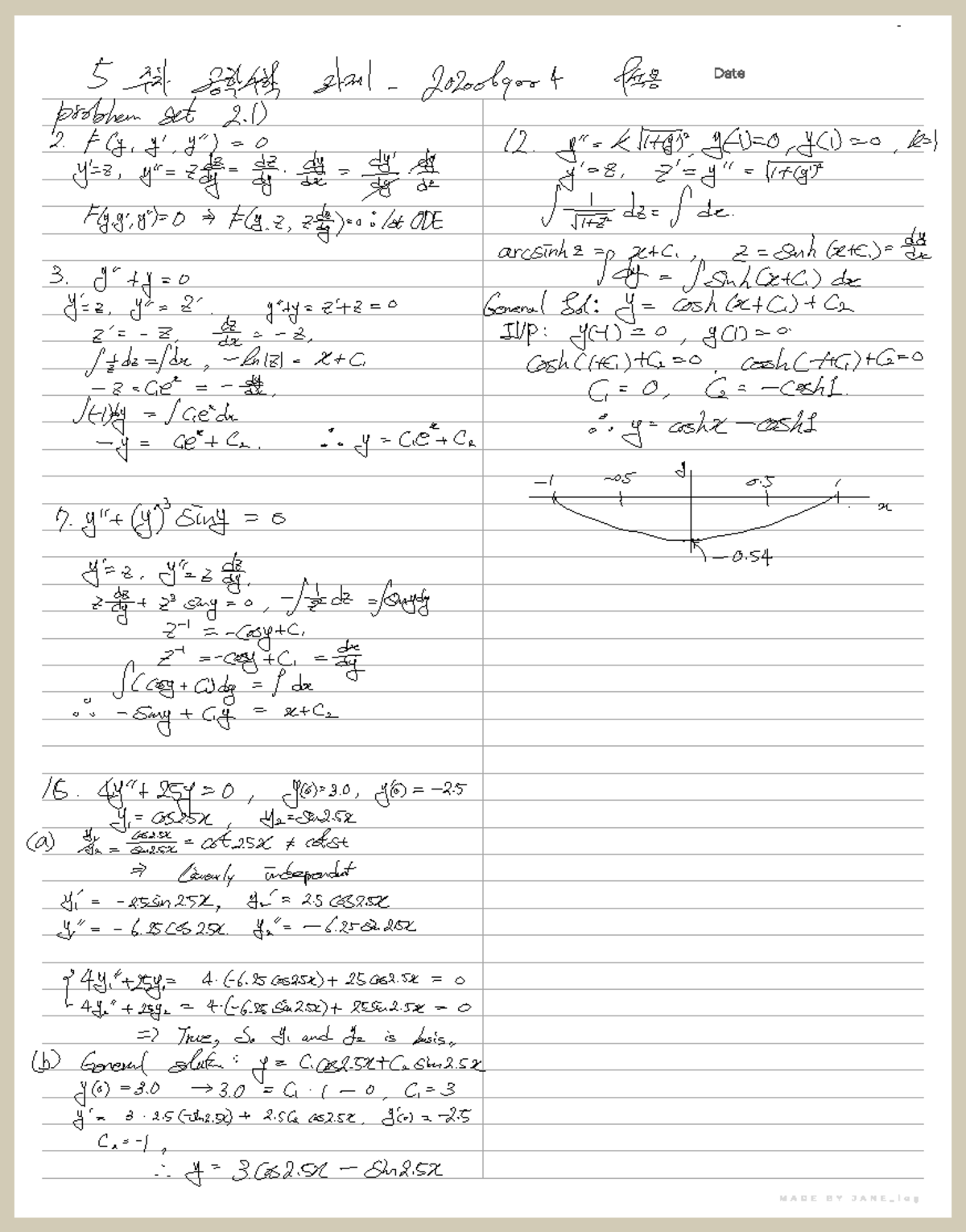 5주차 Kreyszig - Advanced Engineering Mathematics - 5 - 202. 069 r 4 l ...