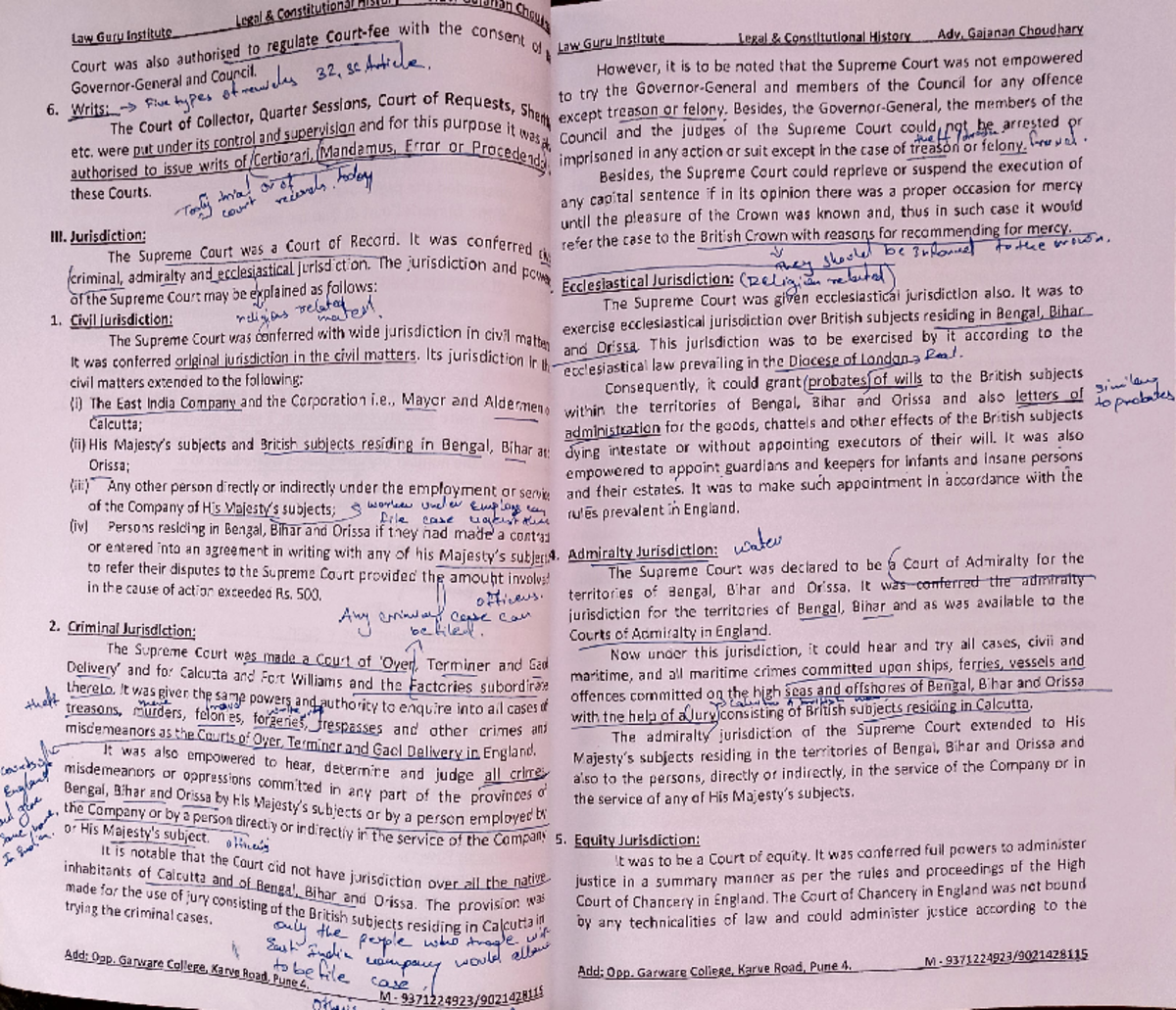 Legal history notes - Ballb 3 sem 5 - Co ee et Ea oga ee h rised to ...
