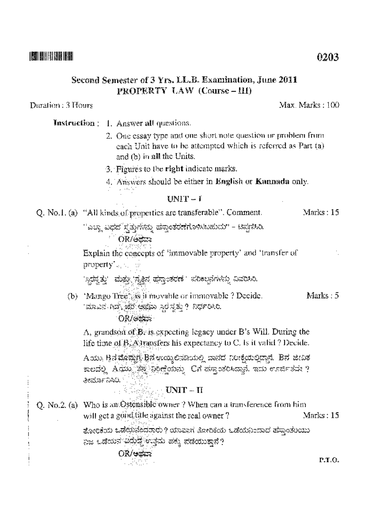 Property law for llb - Llb - Studocu