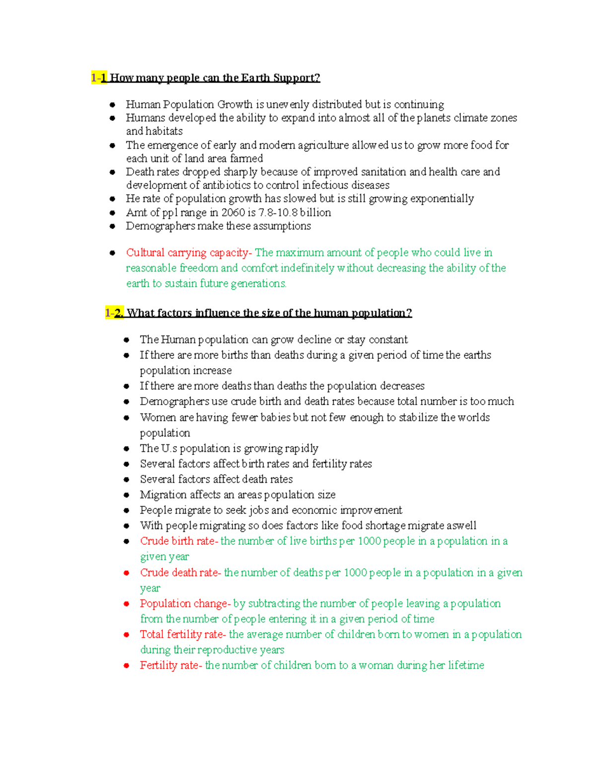 24P Camm Chapter 6 Reading Notes 1 1 How Many People Can The Earth 24p-camm-chapter-6-reading-notes-1-1-how-many-people-can-the-earth