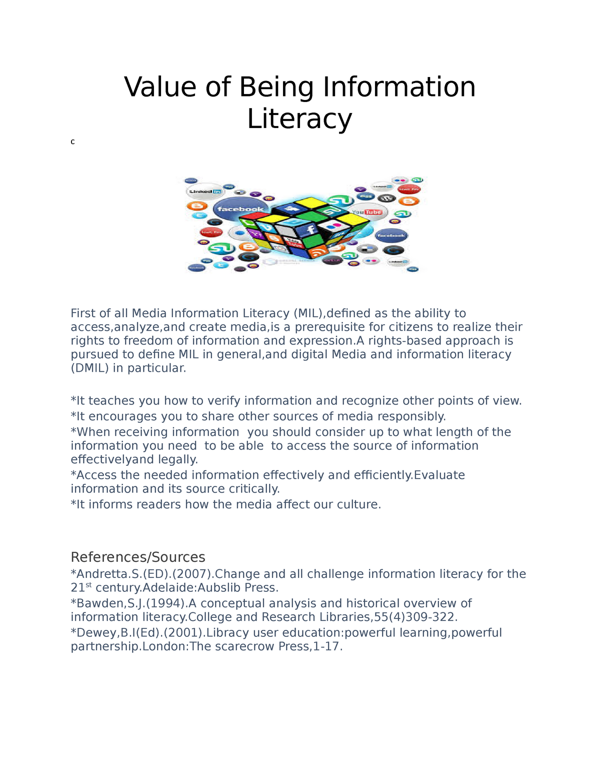 alwyn-value-of-being-information-literacy-value-of-being-information