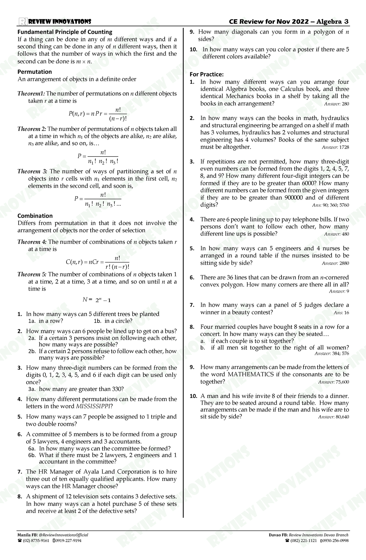 2022-nov-algebra-3-yes-review-innovations-ce-review-for-nov-2022-3