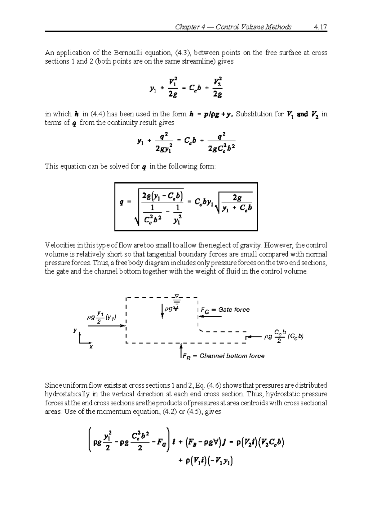 FM CH 4 - Control Volume Methods Part 3 - Chapter 4 — Control Volume ...