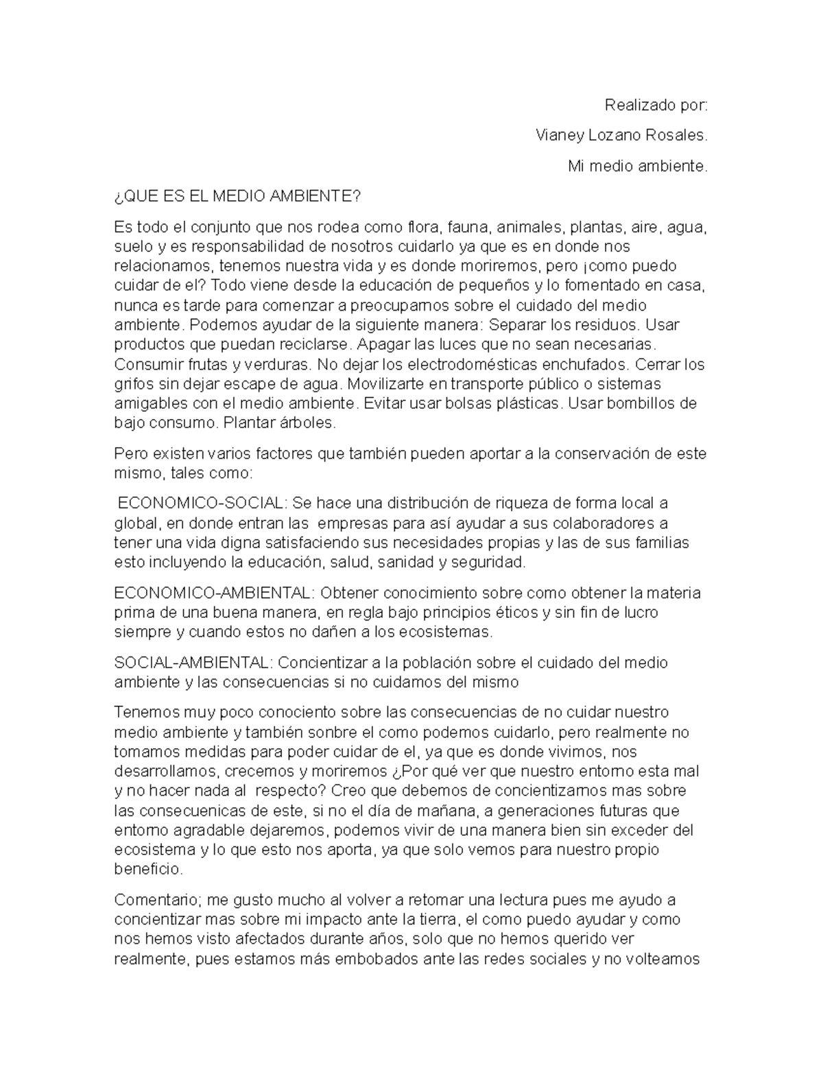 S1A1 lozanor vianey actividad 1 Realizado por Vianey Lozano