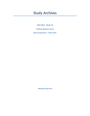 Latin-7230-Study Compendium - Study Compendium LATIN 7230 - Week 6 ...