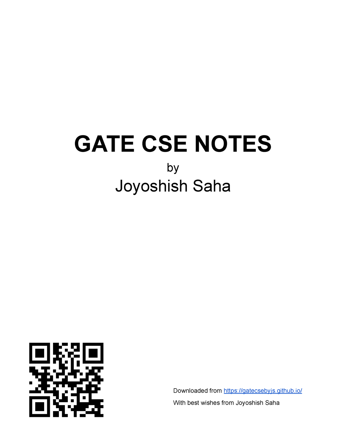 CN Bookmarked NOTE PART 3 - B.tech(IT), B.Tech(CSE) - GATE CSE NOTES By ...