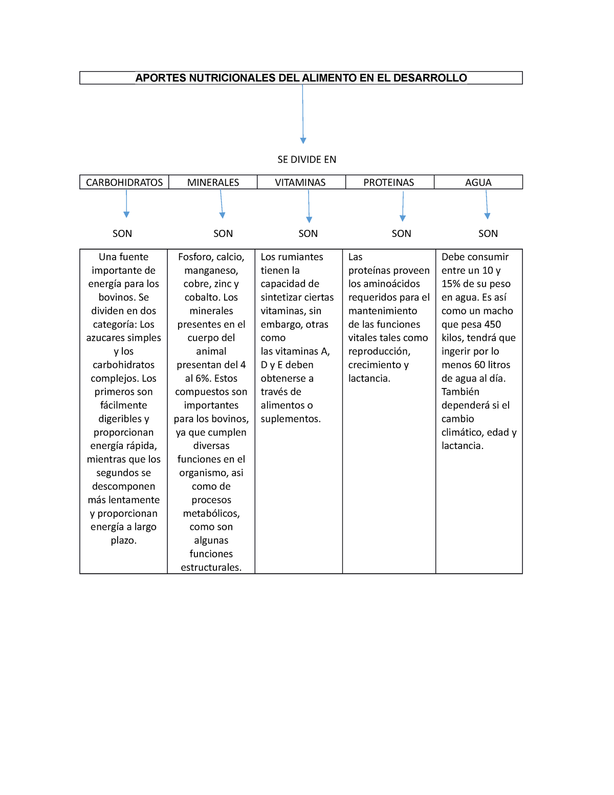 Evidencia Mapa Conceptual Identificar Los Aportes Nutricionales Del Alimento En El Desarrollo 3174