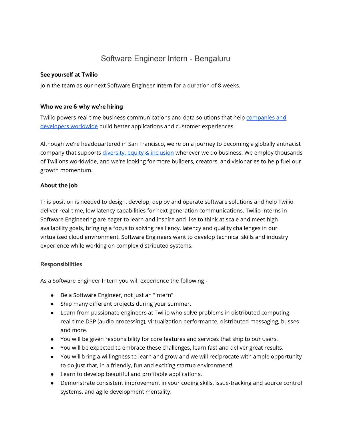 Twilio Software Engineer Intern India Summer 2024 e35722164 d