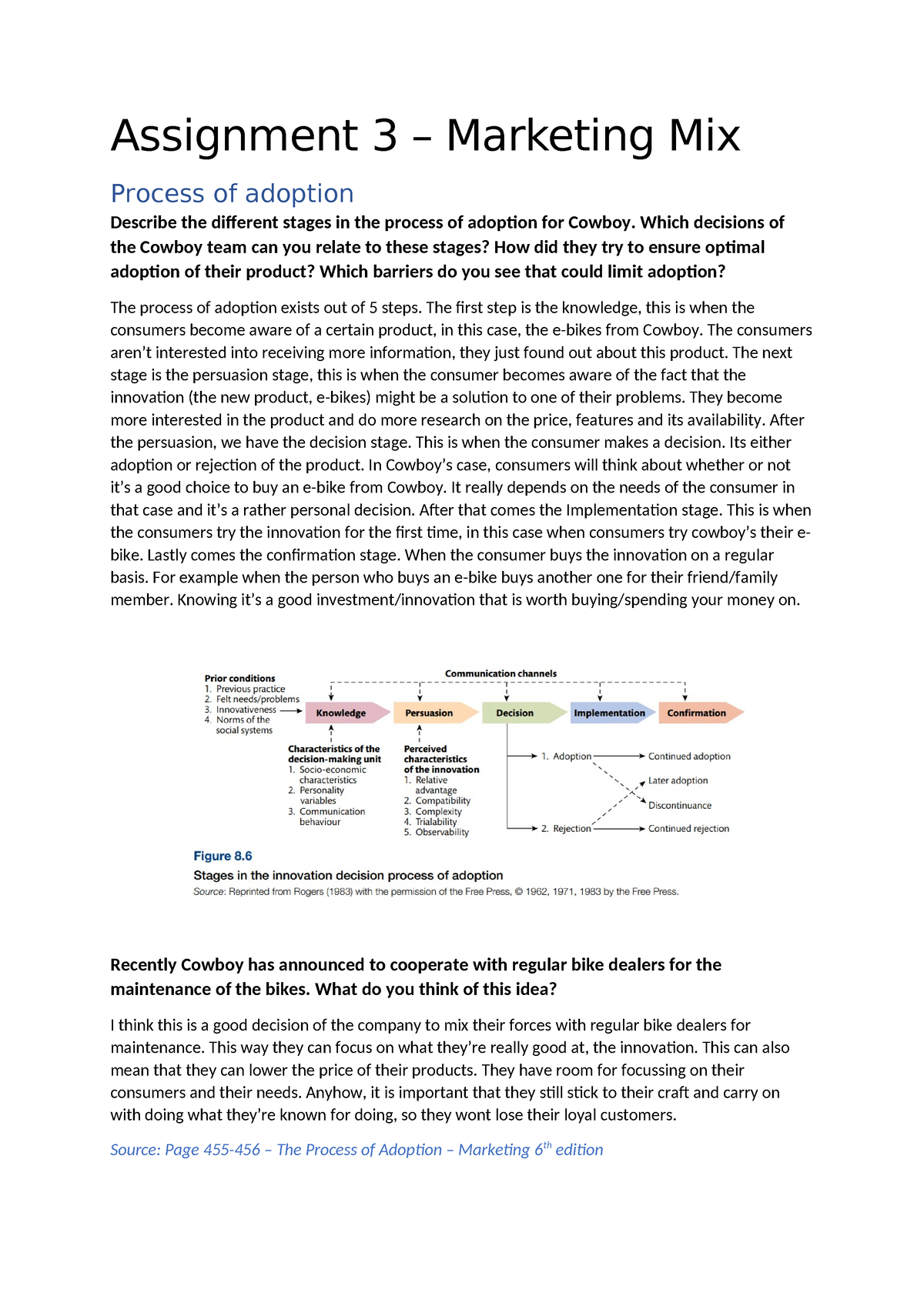 marketing mix assignment pdf