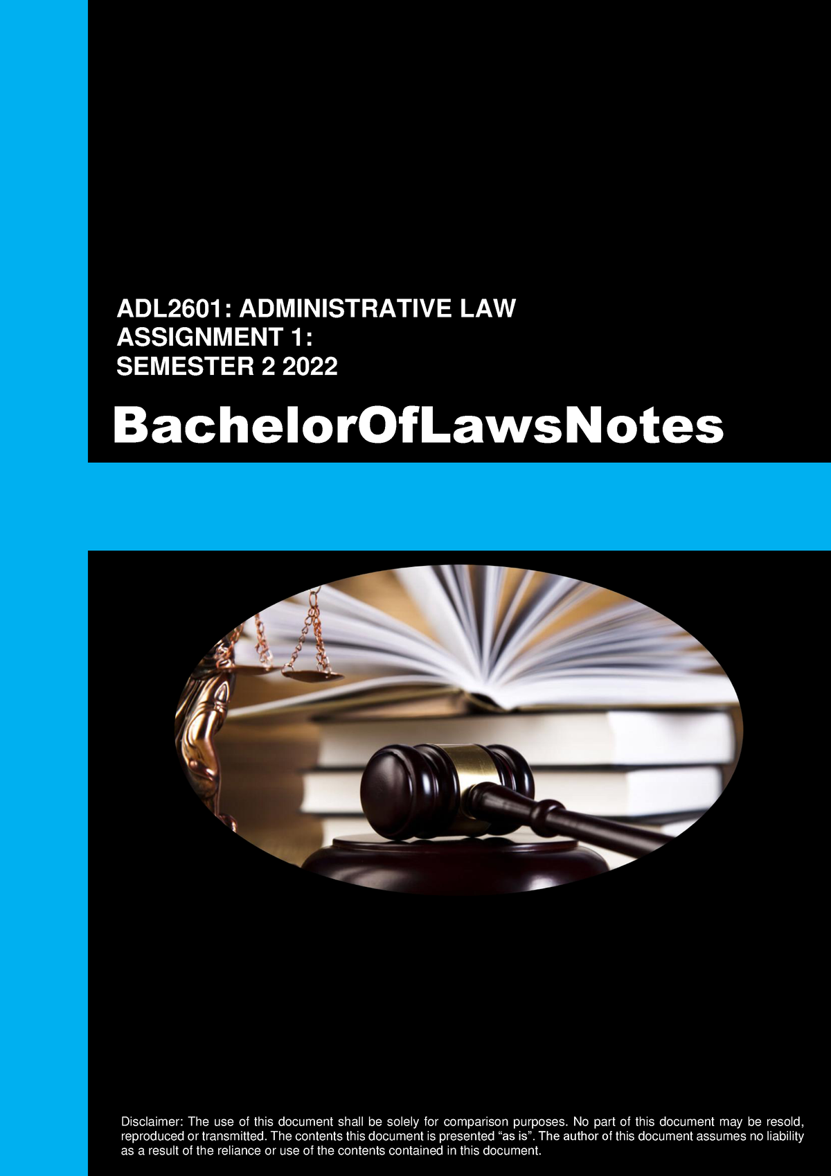 administrative law assignment 1