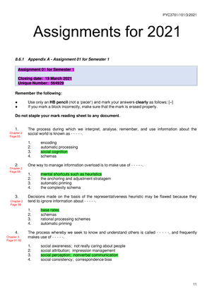 pyc3702 assignment 7 answers