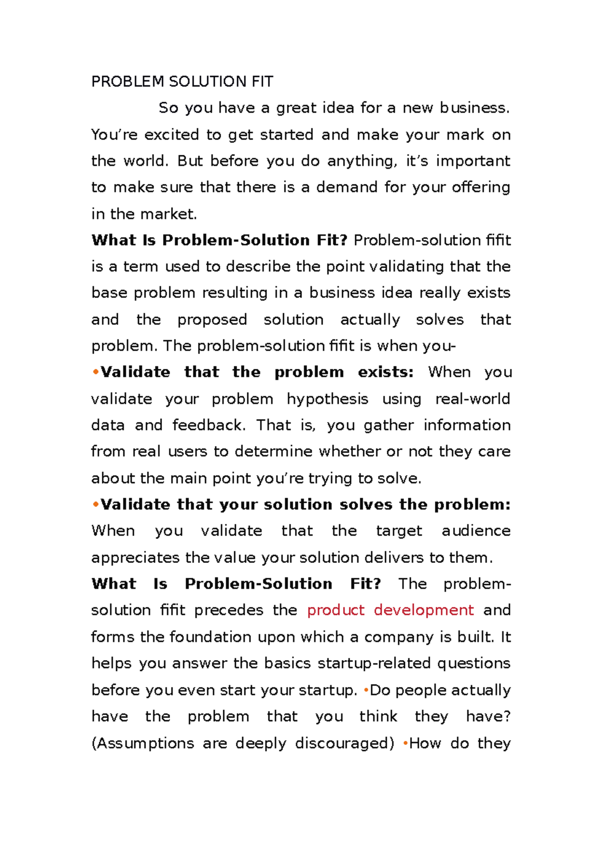 research paper problem solution