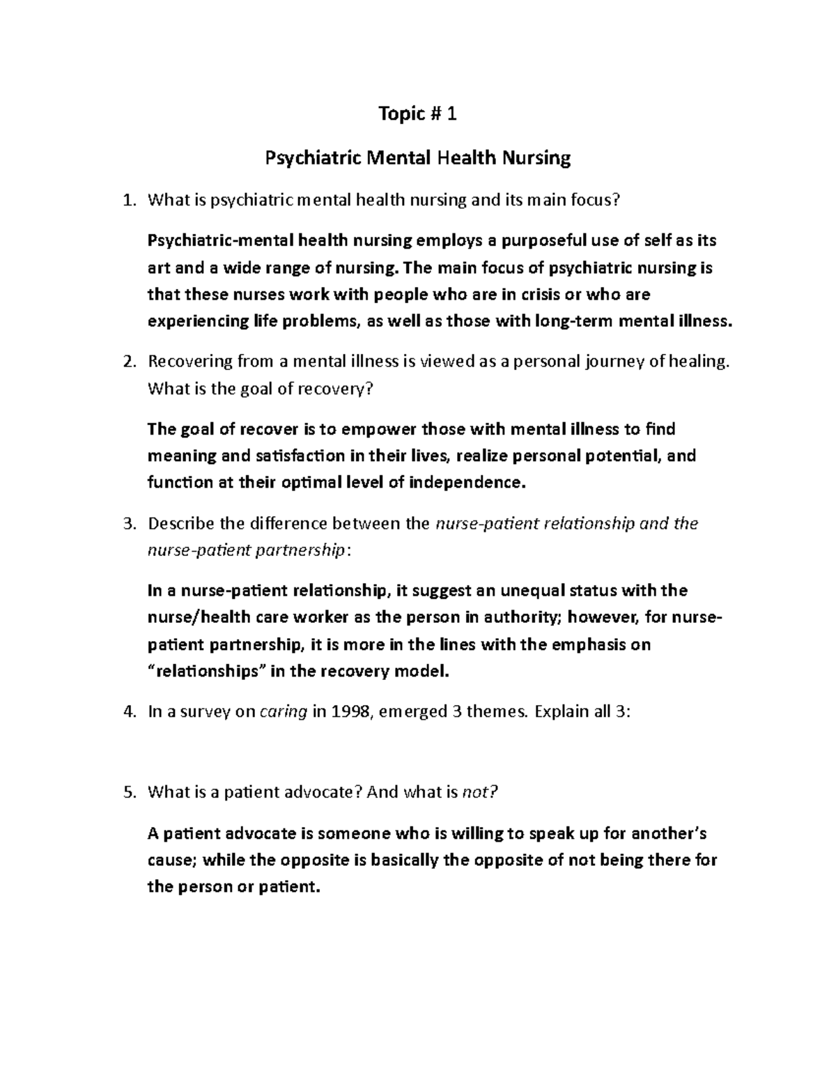 topic-1-mental-health-lecture-notes-2-topic-1-psychiatric-mental