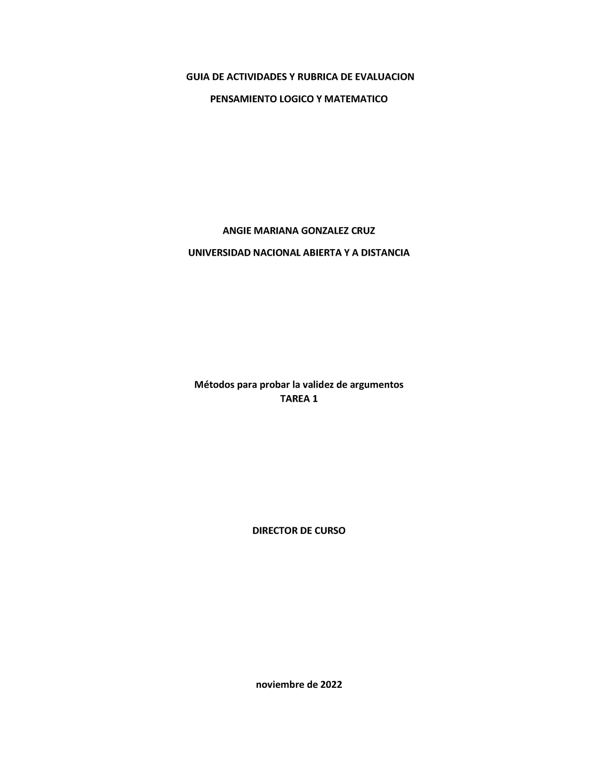 Ejercicio 1,2,3,4 Unidad 1 Pensamiento Logico Y Matematico - GUIA DE ...