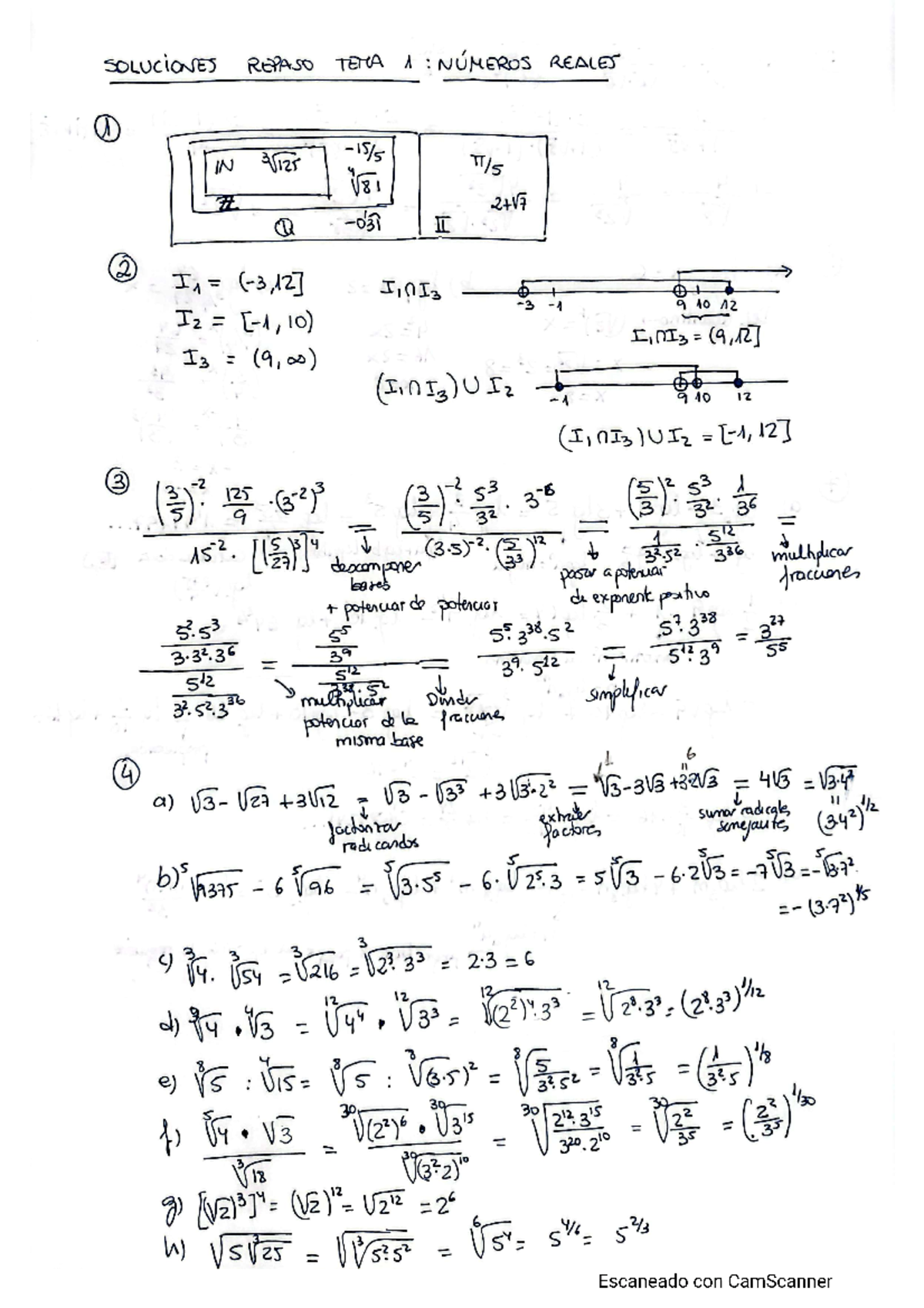 Soluciones Repaso Tema 1 - Matemáticas I - Studocu