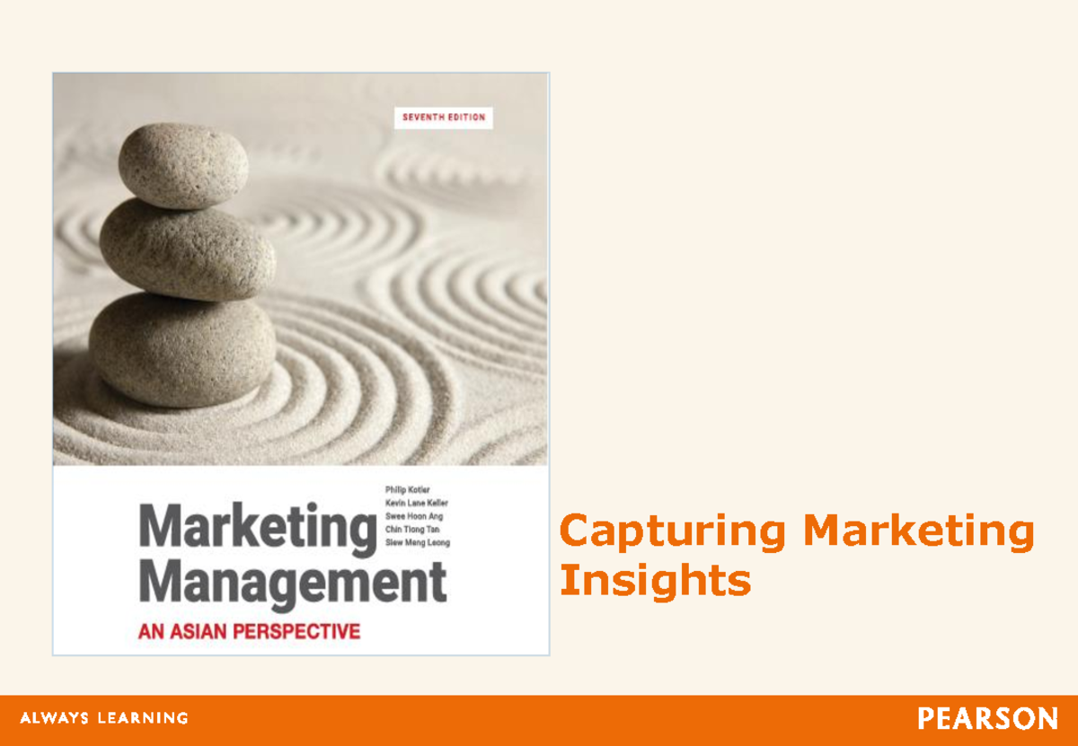 Kolter MM AP 7e Chapter 03 - Capturing Marketing Insights 2 Gathering ...
