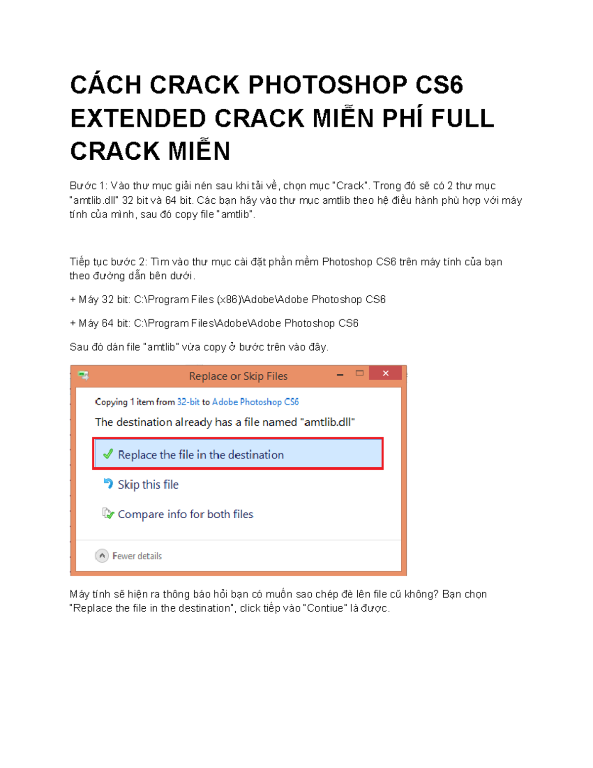 CÁch Crack Photoshop Cs6 Extended Crack MiỄn PhÍ Full Crack MiỄn CÁch