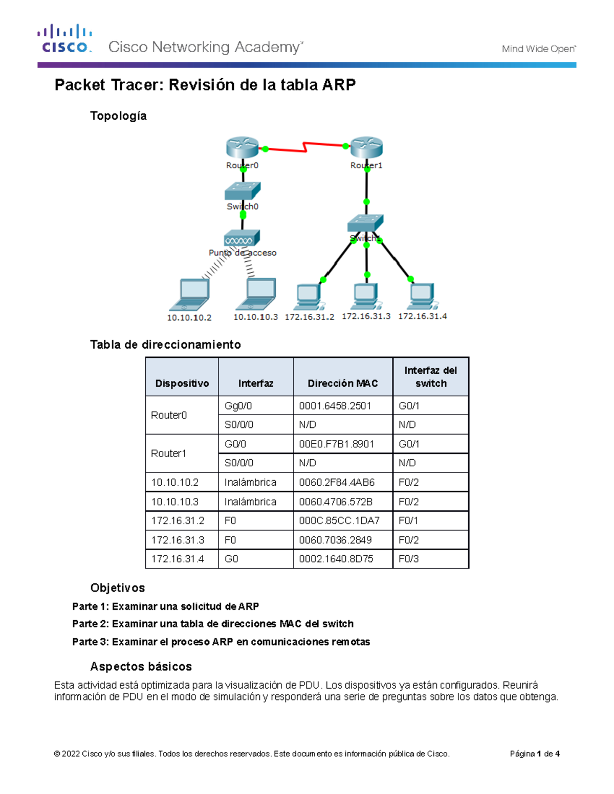 Arp Table Packet Tracer _ AddressResolutionProtocol – GDMJB