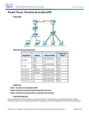 5.1.1.6 Lab - Configuring Basic Switch Settings - Práctica de ...