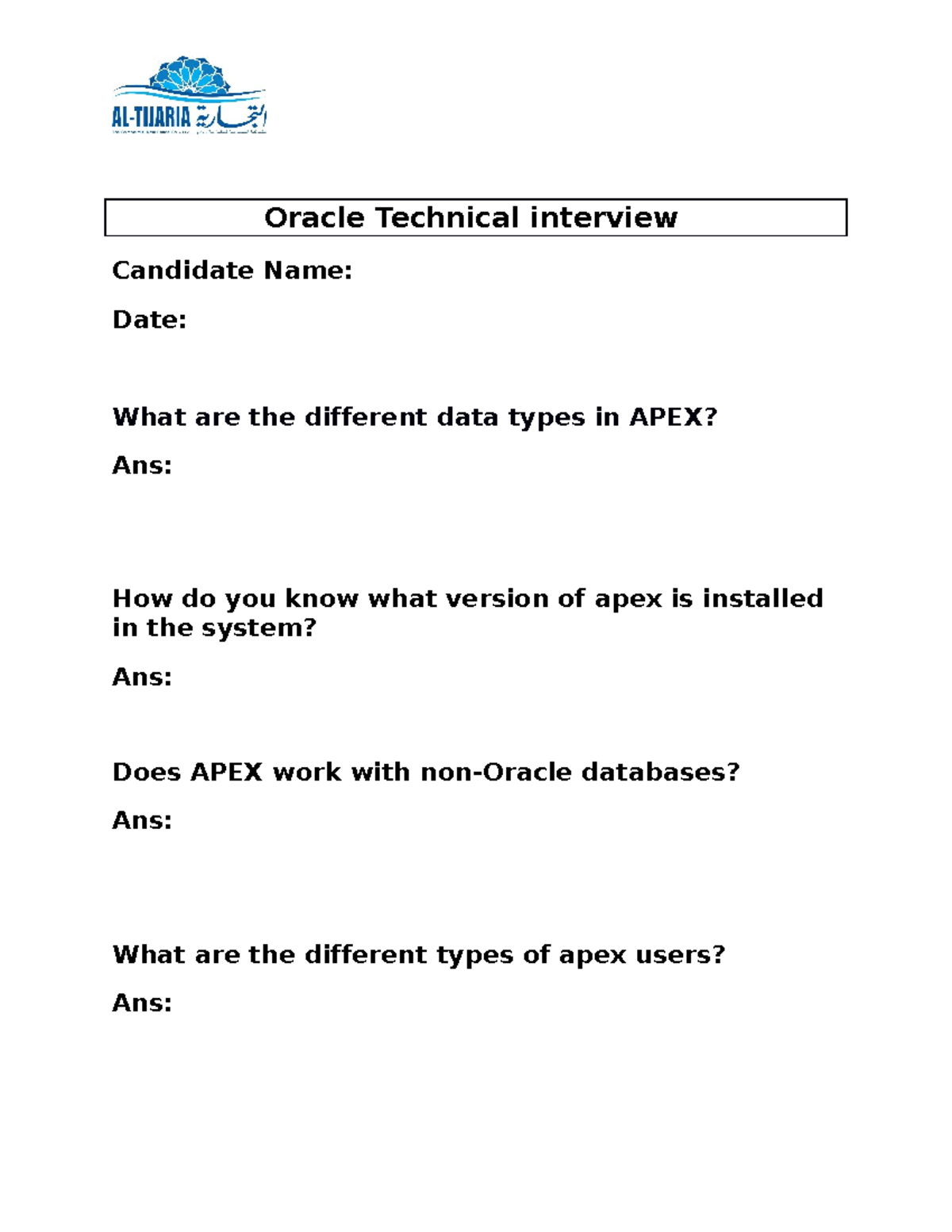 Oracle Technical - Apex and Forms - ACCT 2020 - Oracle Technical ...
