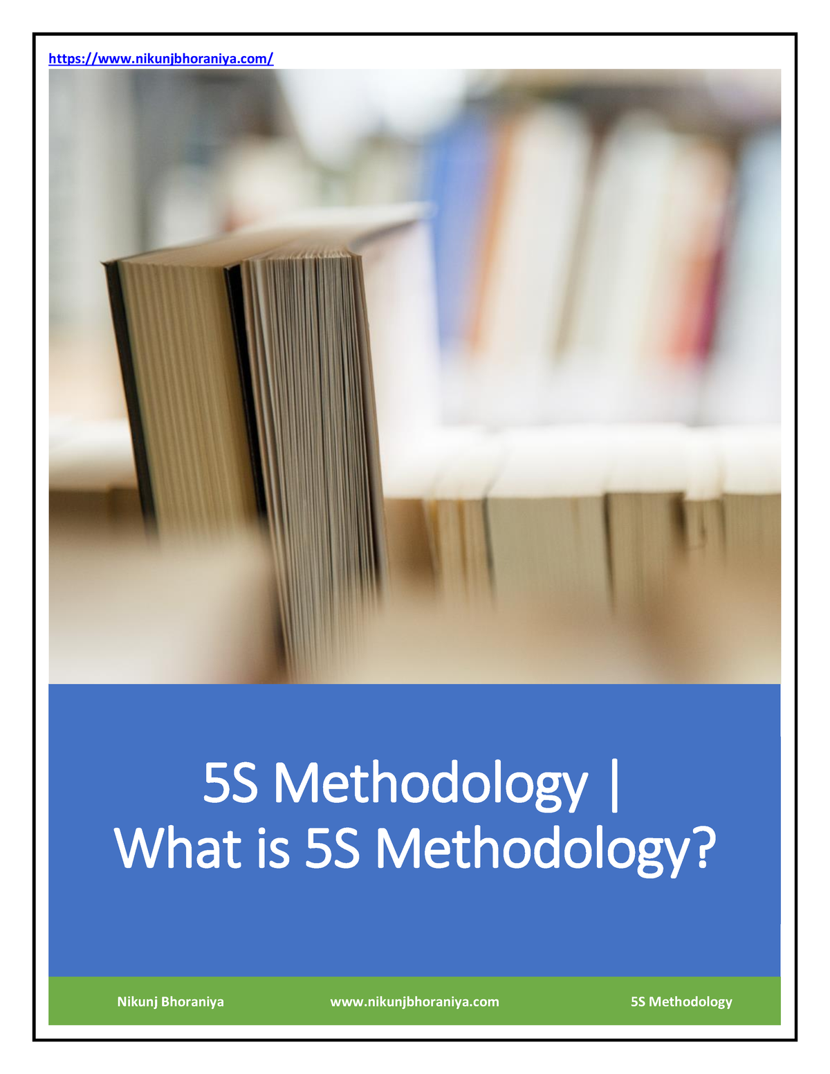 5S Methodology - DOWNLOADED COPY FROM WEB - Nikunjbhoraniya/ 5 S ...